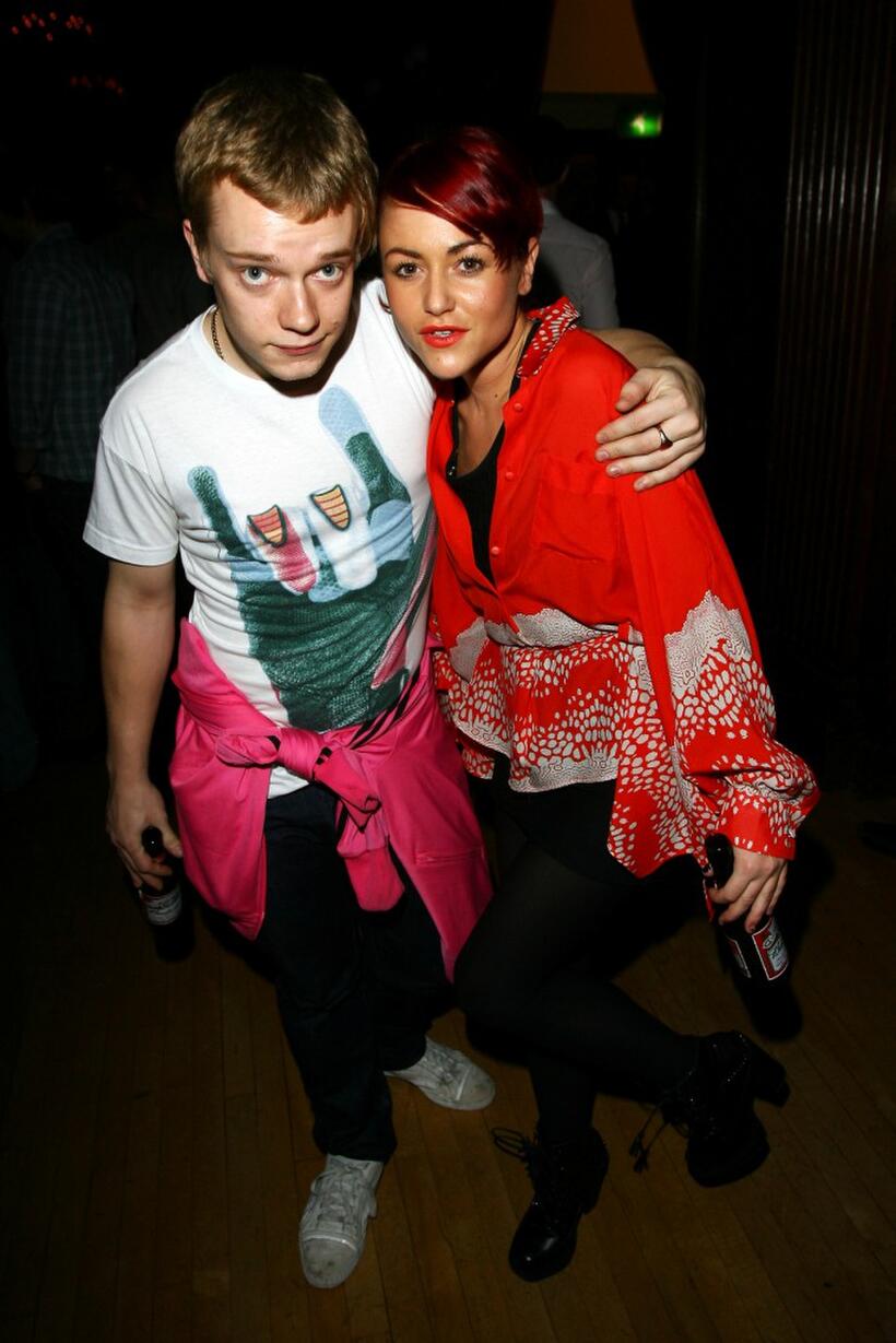 Alfie Allen and Jaime Winstone at the Hilfiger Sessions.