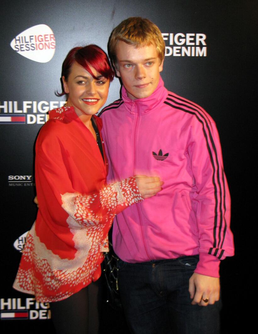 Jaime Winstone and Alfie Allen at the Hilfiger Sessions.