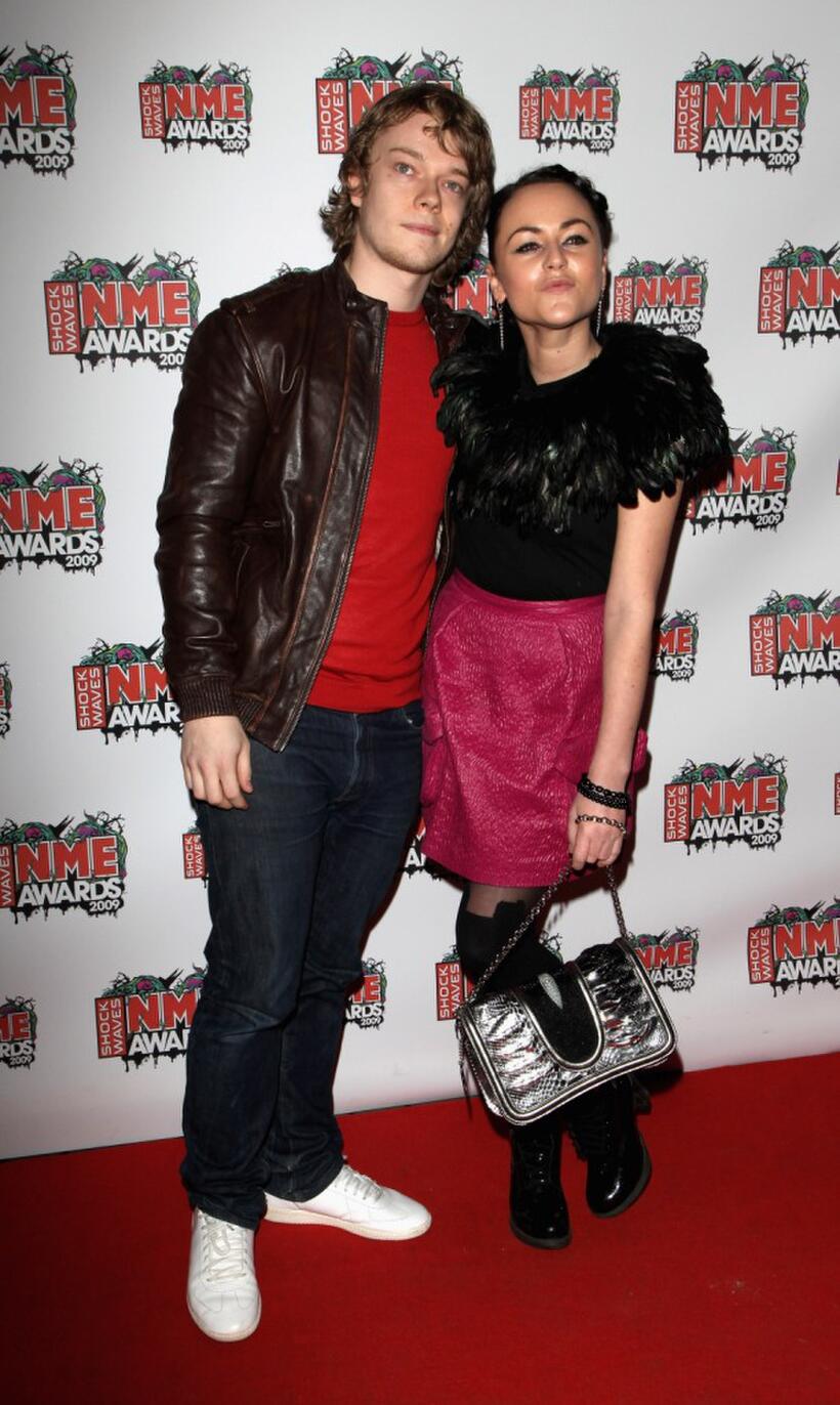 Alfie Allen and Jaime Winstone at the Shockwaves NME Awards 2009.