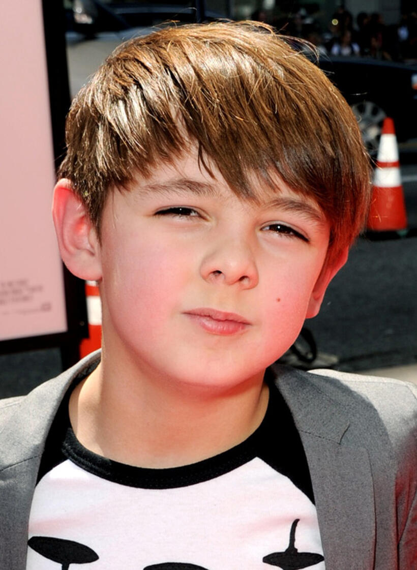 Max Charles at the California premiere of "The Three Stooges."
