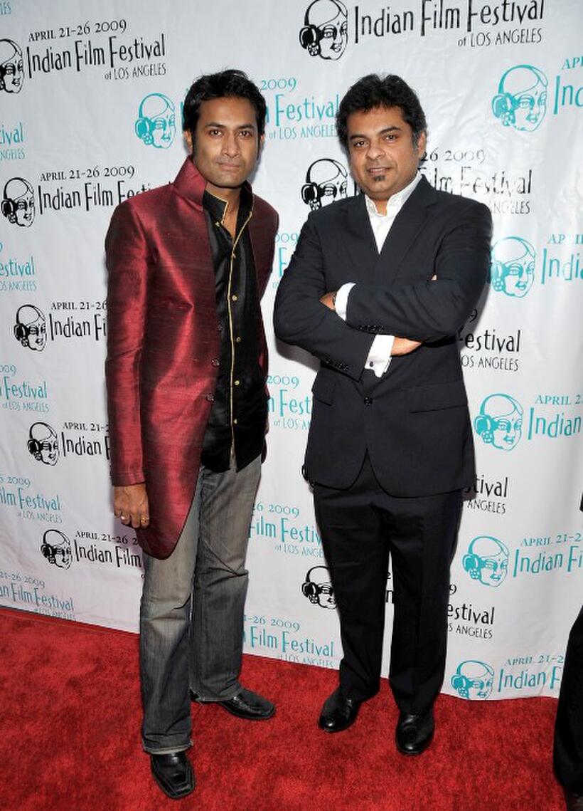 Samrat Chakrabarti and director Joseph Mathew at the 7th Annual Indian Film Festival.