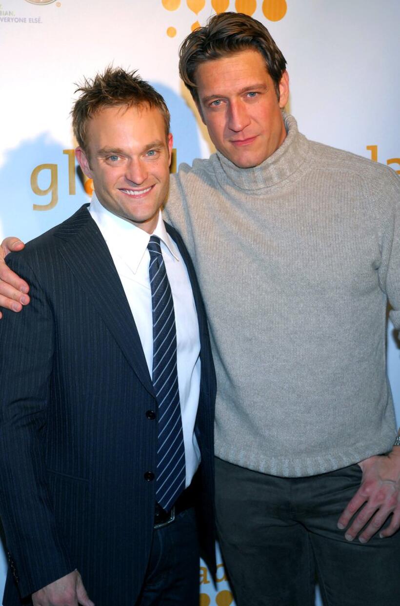Chad Allen and Robert Gant at the 2007 Sundance Film Festival.