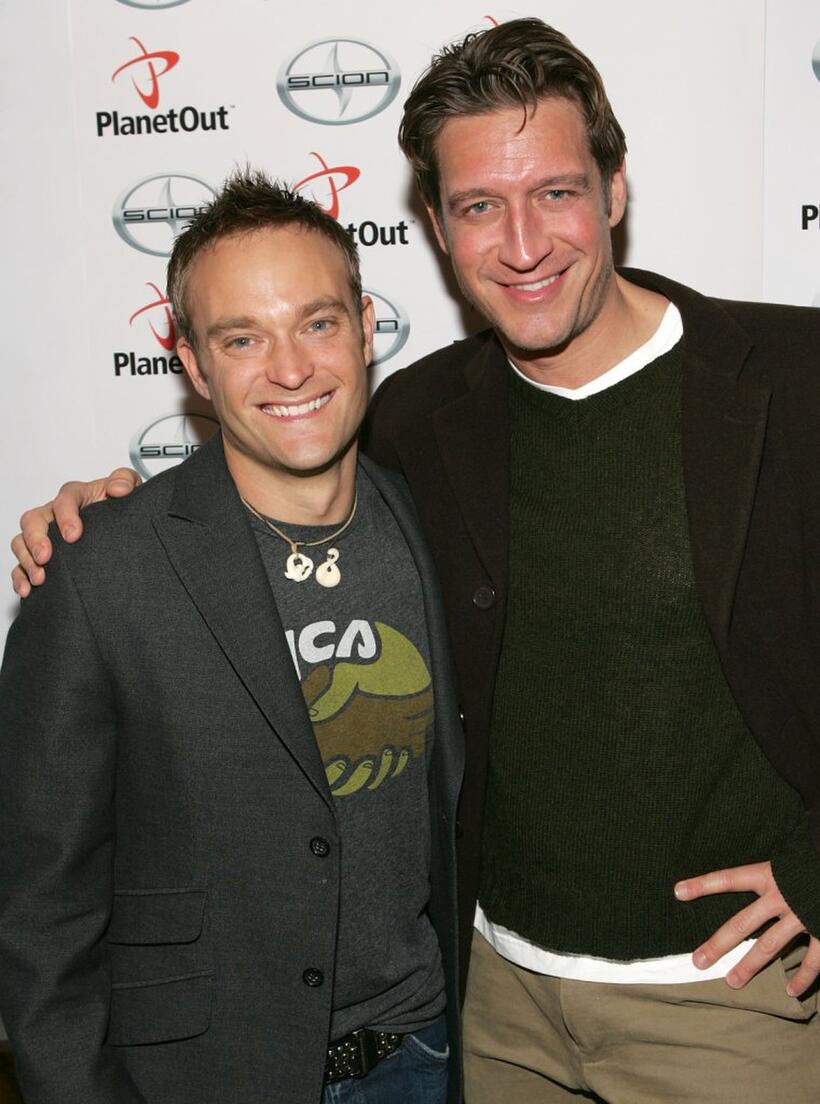 Chad Allen and Robert Gant at the 2007 Sundance Film Festival.