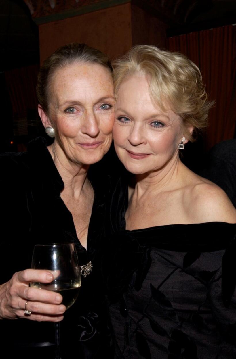 Kathleen Chalfant and Penny Fuller at the after party of "Five By Tenn."
