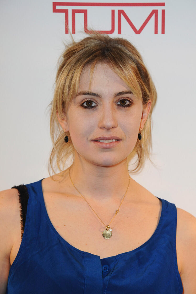 Lolita Chammah at the "Tumi Tag - Limited Edition" by John "Crash" Matos Cocktail Launch in Paris.