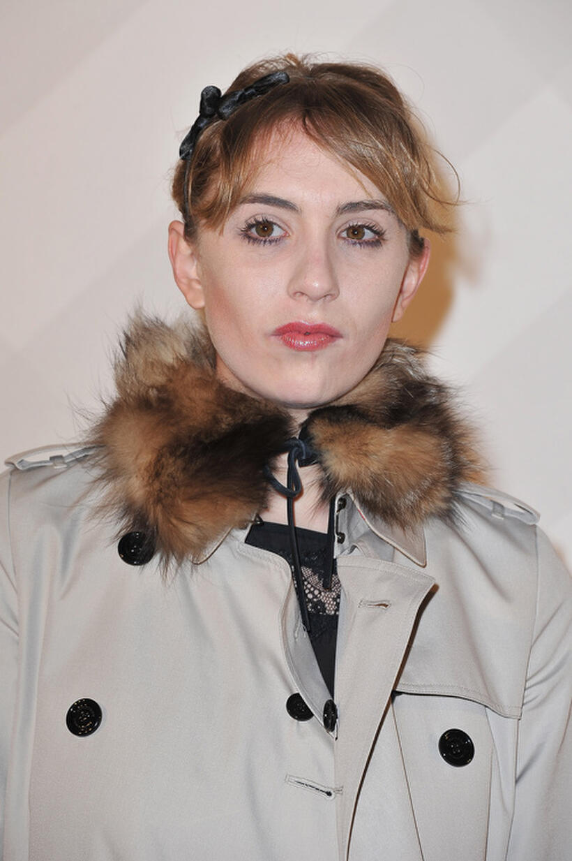 Lolita Chammah at the Burberry Celebrates Paris Boutique opening in France.