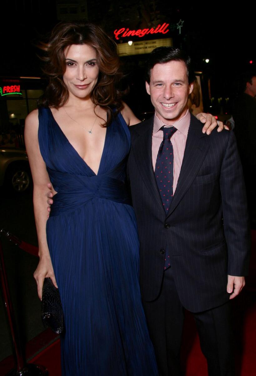 Jo Champa and Andrew Kosove at the premiere of "P.S. I Love You."