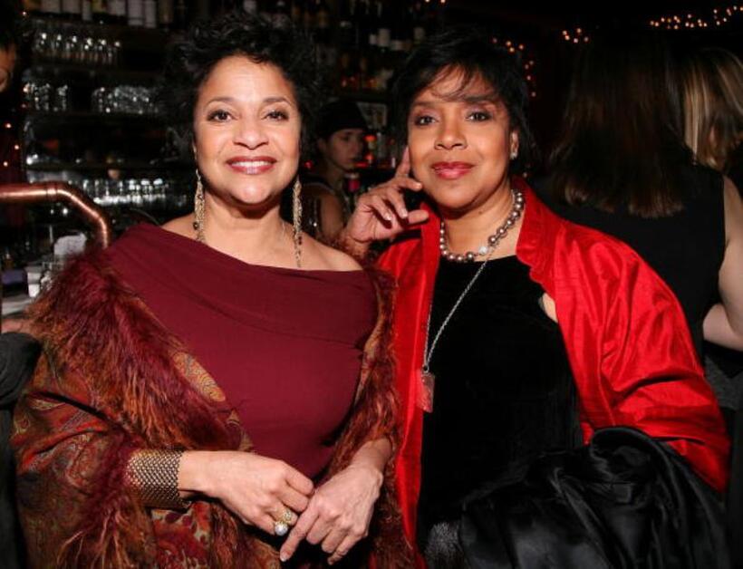 Debbie Allen and Phylicia Rashad at the New York Magazine Oscar Viewing Party.