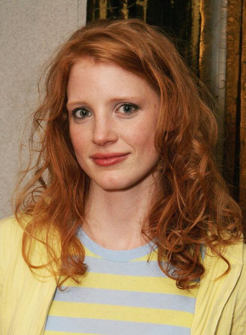Jessica Chastain at the creative coalition VIP "Salome" party.