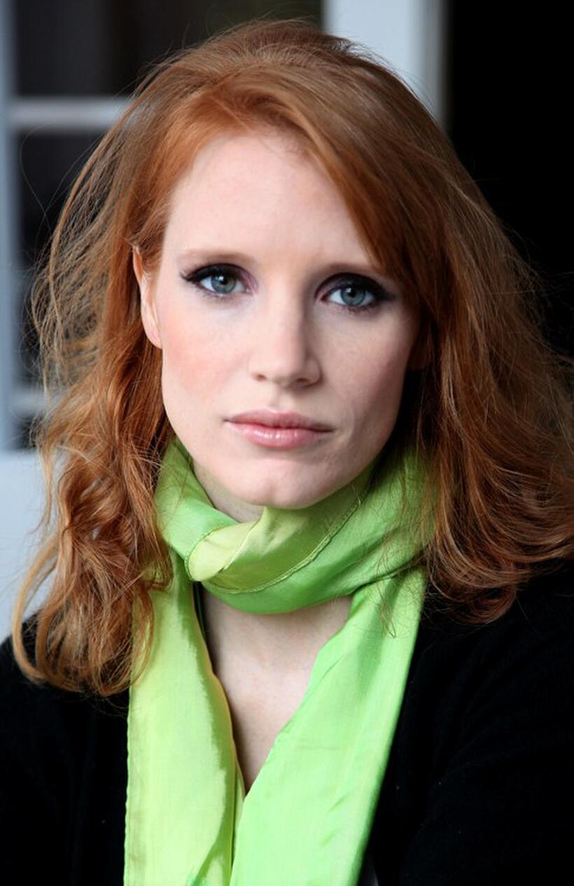 Jessica Chastain at the 67th Annual Golden Globe Awards.