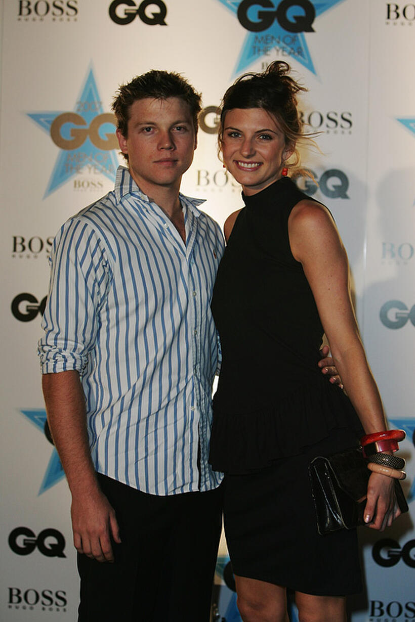 Khan Chittenden and Viva Bianca at the GQ Men of the Year Awards in Australia.