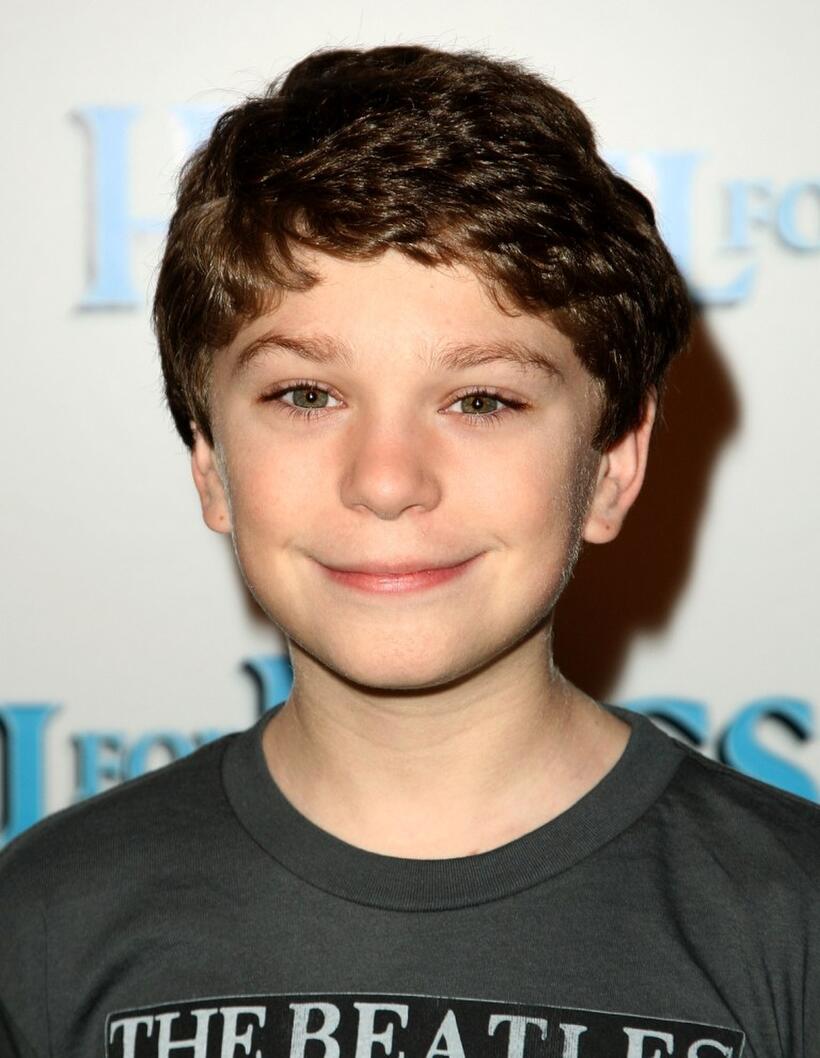 Jake Cherry at the premiere of "Hotel for Dogs."