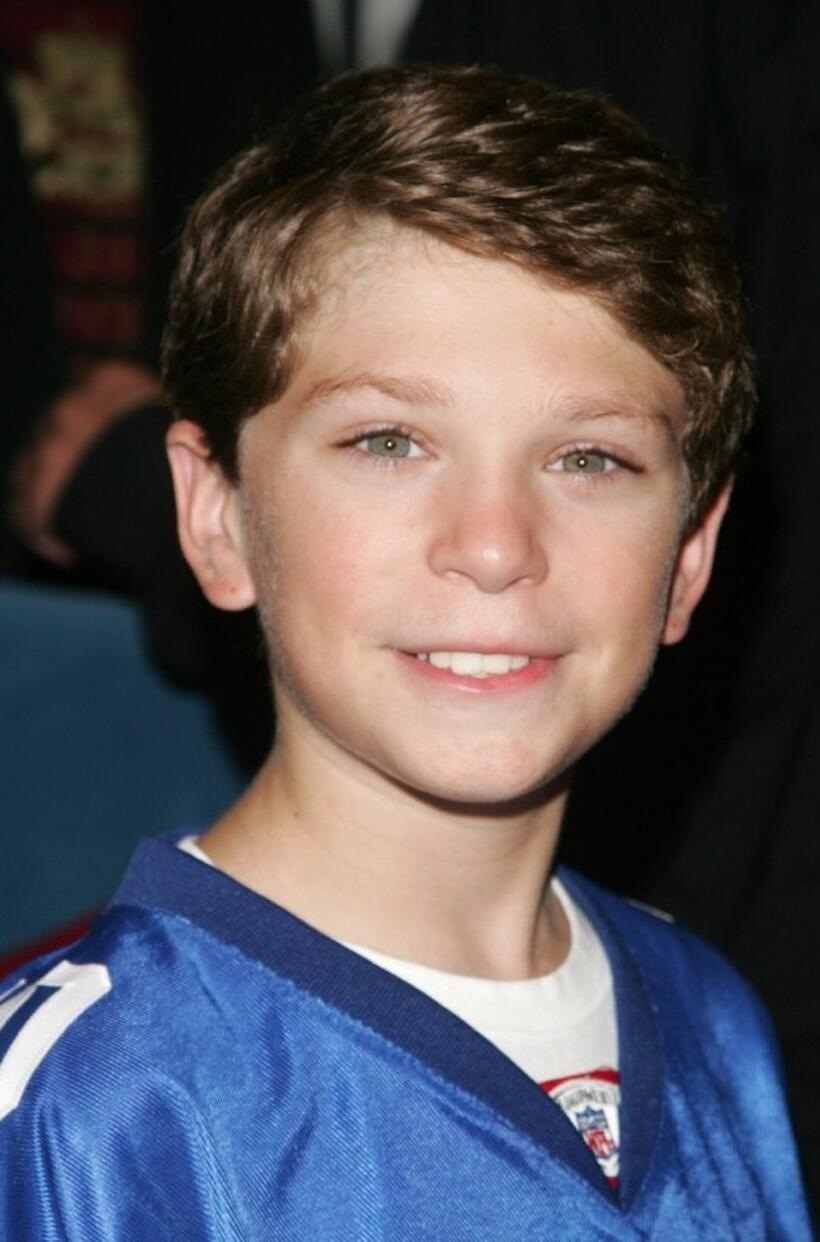 Jake Cherry at the premiere of "Underdog."