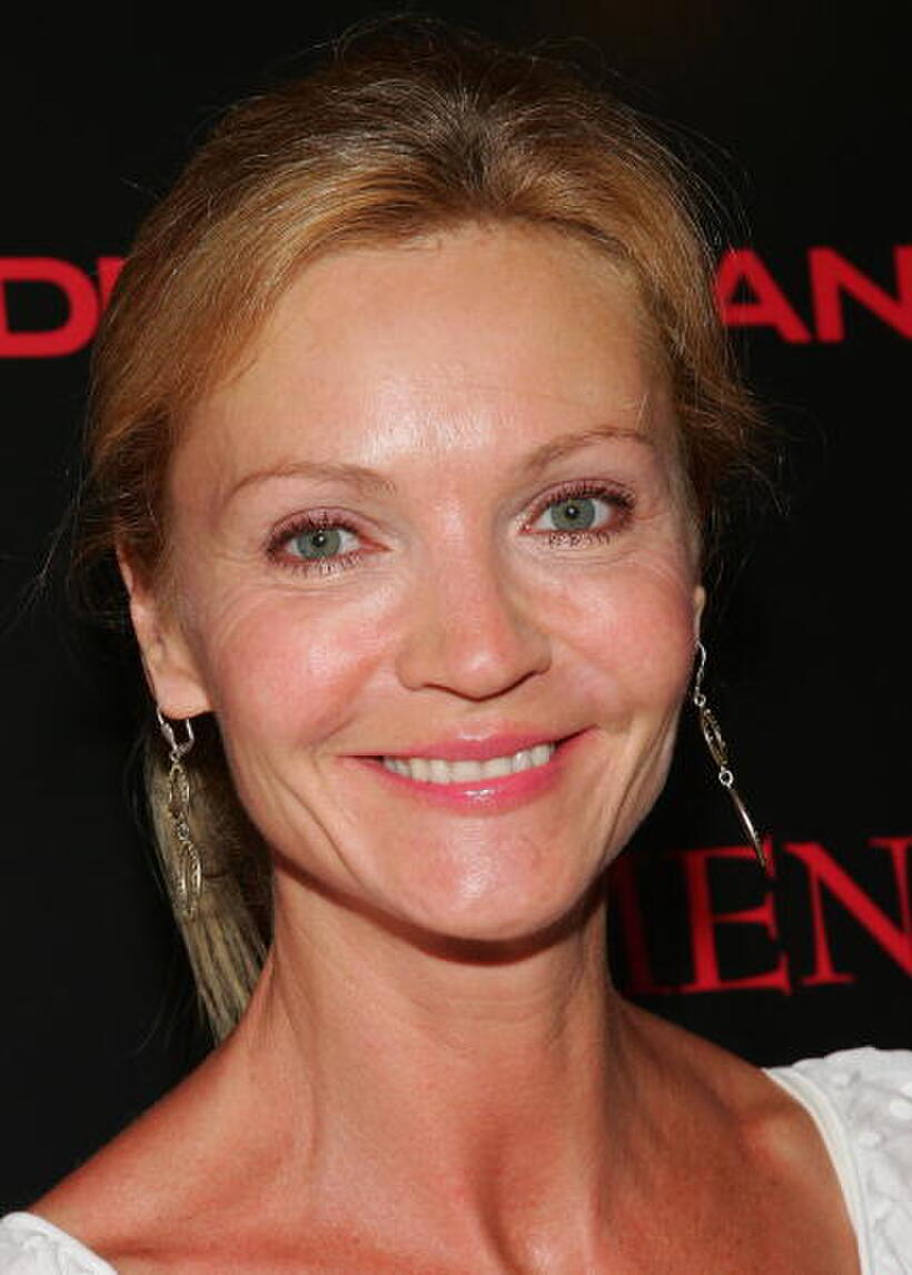 Joan Allen at a N.Y. screening of "The Omen."