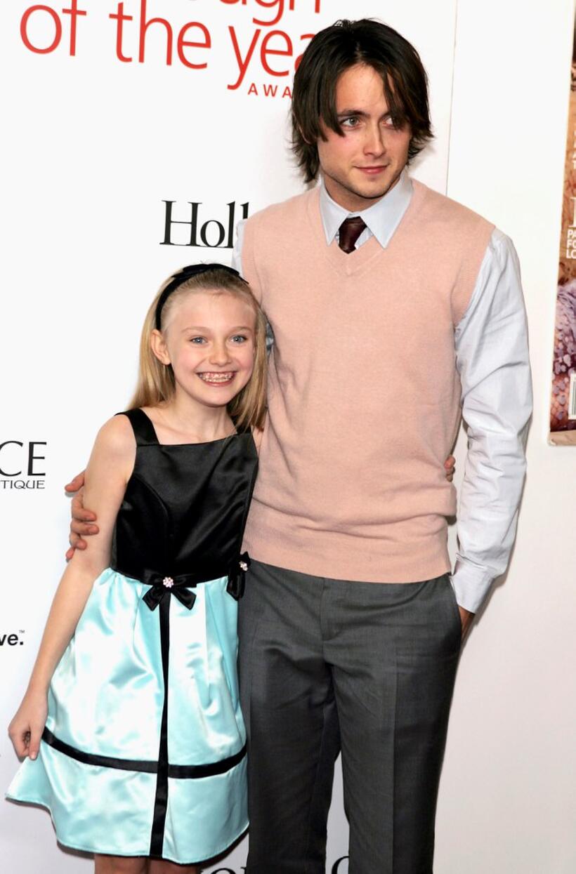 Dakota Fanning and Justin Chatwin at the Hollywood Life Magazine's Breakthrough of the Year Awards.