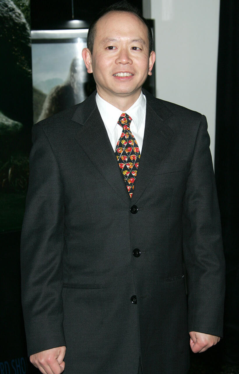 Lobo Chan at the New York premiere of "King Kong."