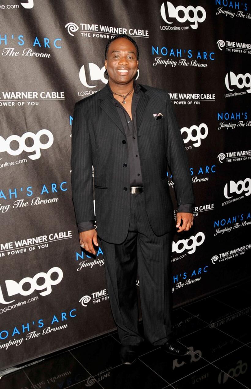 Rodney Chester at the premiere of "Noah's Arc: Jumping The Broom."
