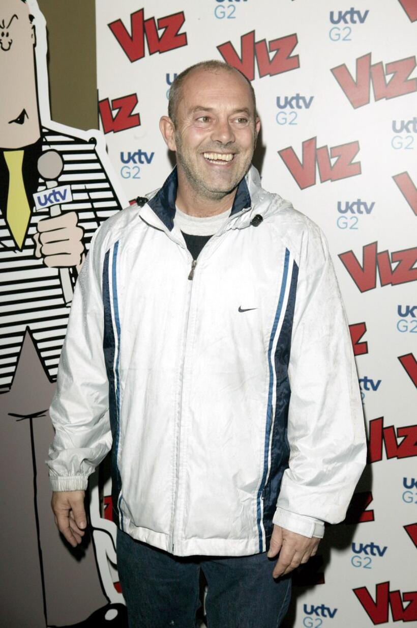 Keith Allen at the 25th anniversary and book launch party for cult adult comic Viz Magazine.