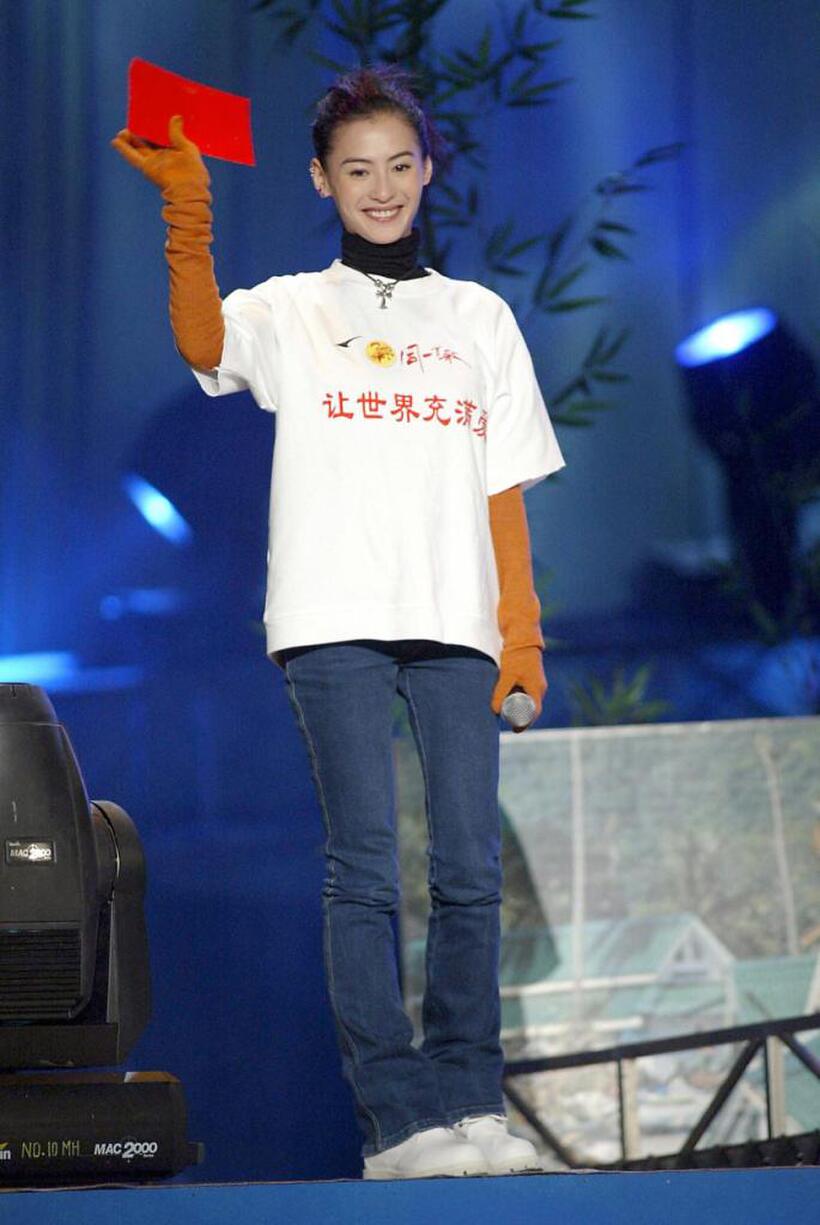 A File photo of Actress Cecilia Cheung, Dated 06 January 2005.
