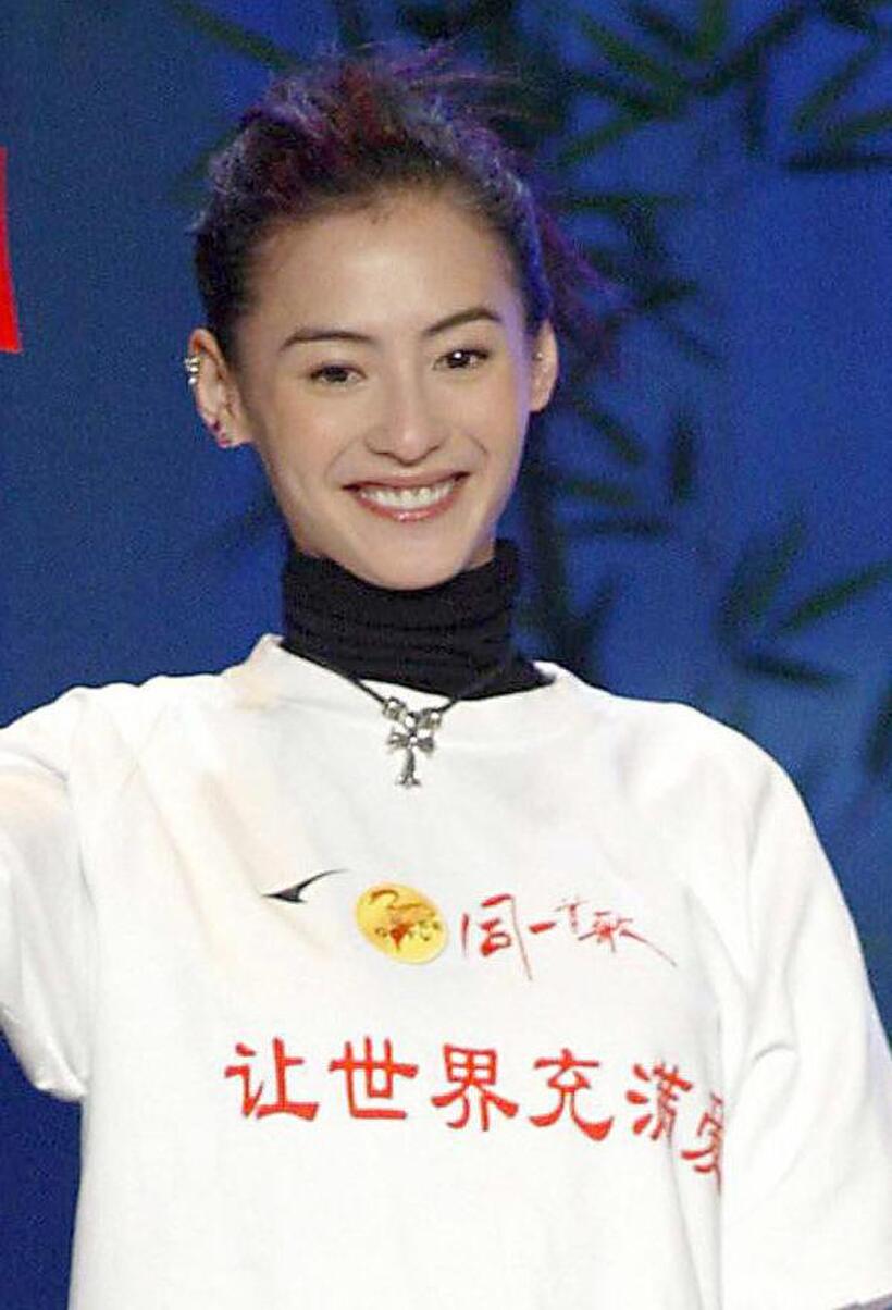 A File photo of Actress Cecilia Cheung, Dated 06 January 2005.