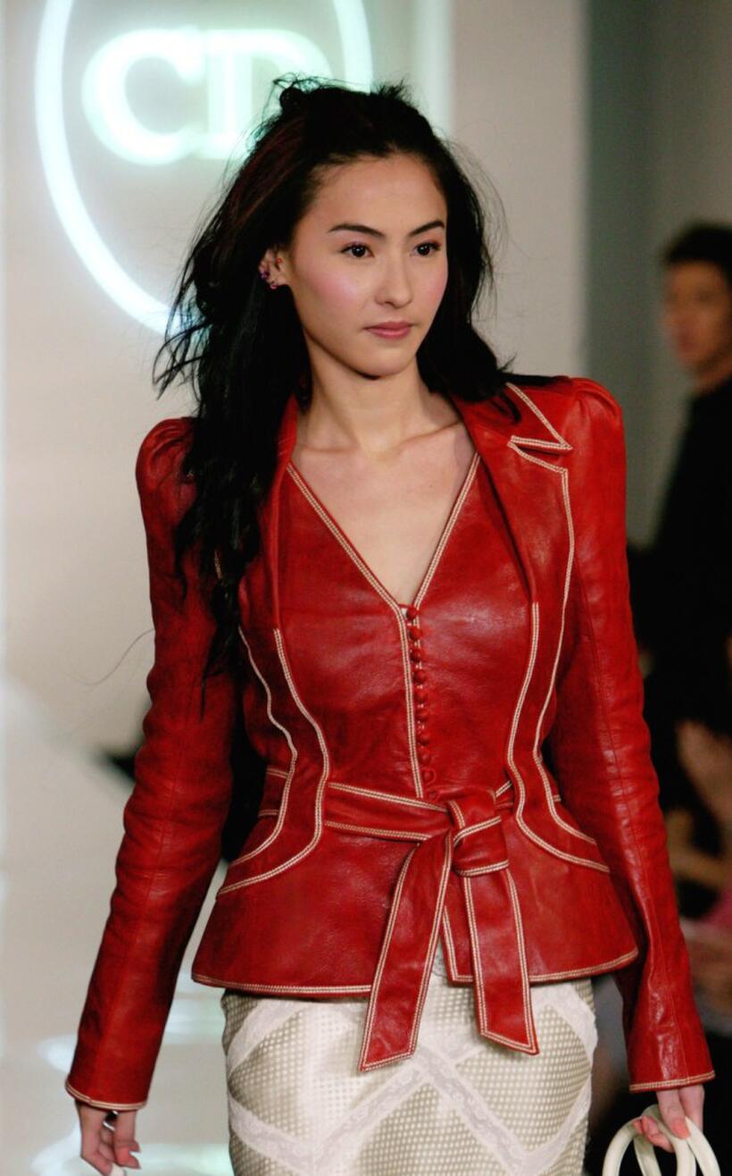 Cecilia Cheung at the launch show of Christian Dior spring and summer new series.
