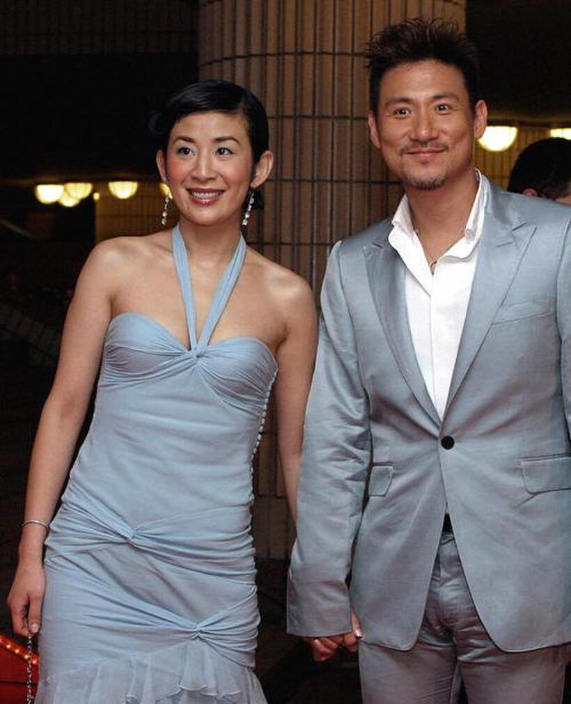 Sandra Ng and Jacky Cheung at the Hong Kong Film Awards.
