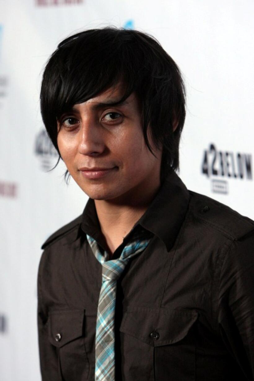 Luis Chavez at the premiere of "While She Was Out."
