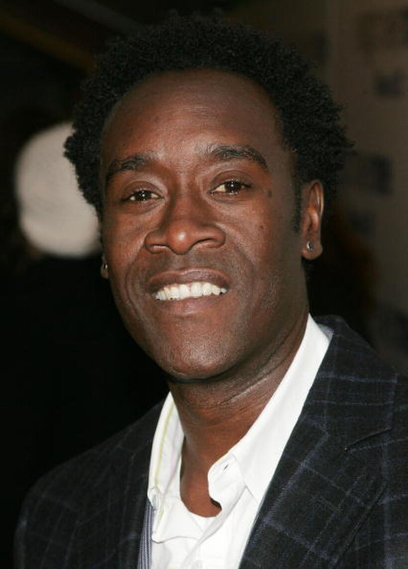 Don Cheadle at the N.Y. premiere of "Reign Over Me."