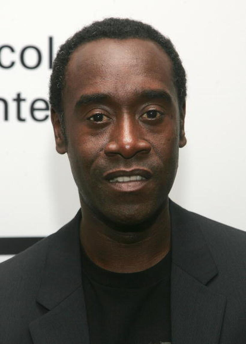 Don Cheadle at a N.Y. screening of "Talk to Me." 