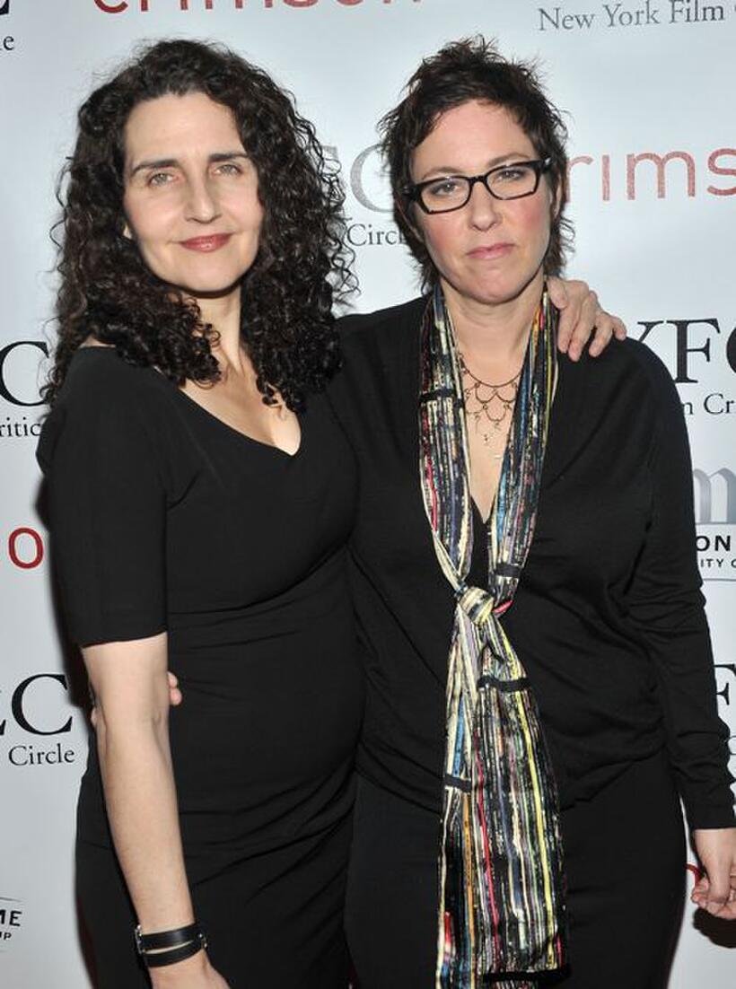Tamara Jenkins and Lisa Cholodenko at the 2010 New York Film Critics Circle Awards.