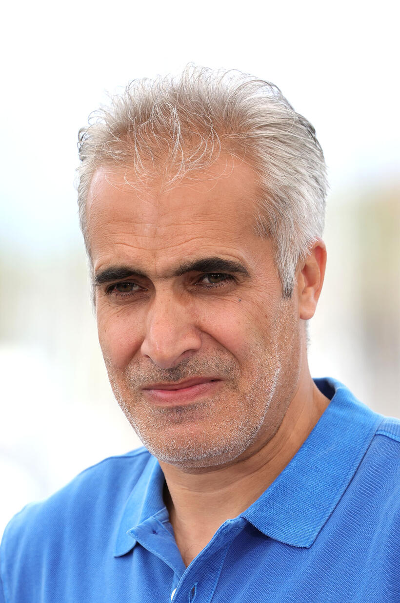 Mehdi Bajestani at the photocall for "Holy Spider" during the 75th annual Cannes Film Festival.