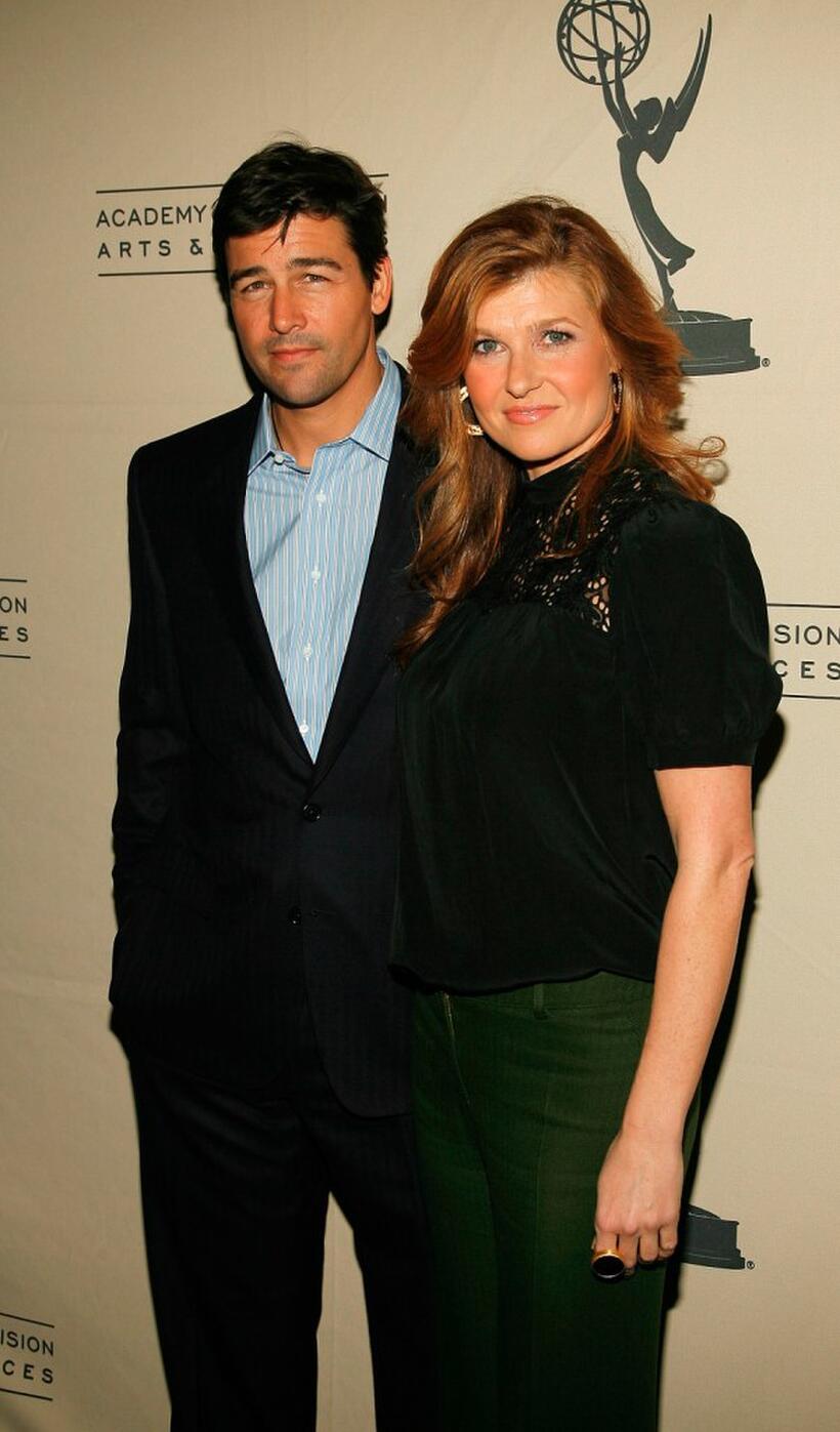 Kyle Chandler and Connie Britton at the Academy of Television's "An Evening With Friday Night Lights."