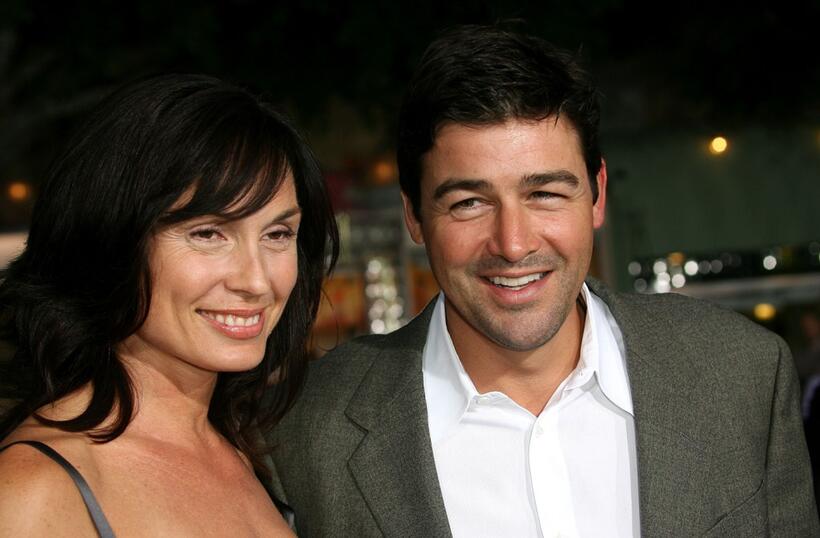 Kyle Chandler and guest at the premiere of "The Kingdom."