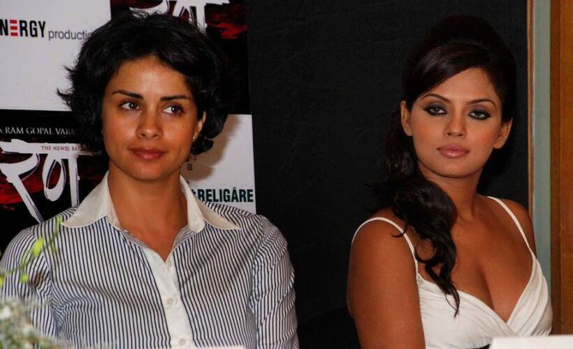 Gul Panag and Neetu Chandra at the press conference of "Rann."