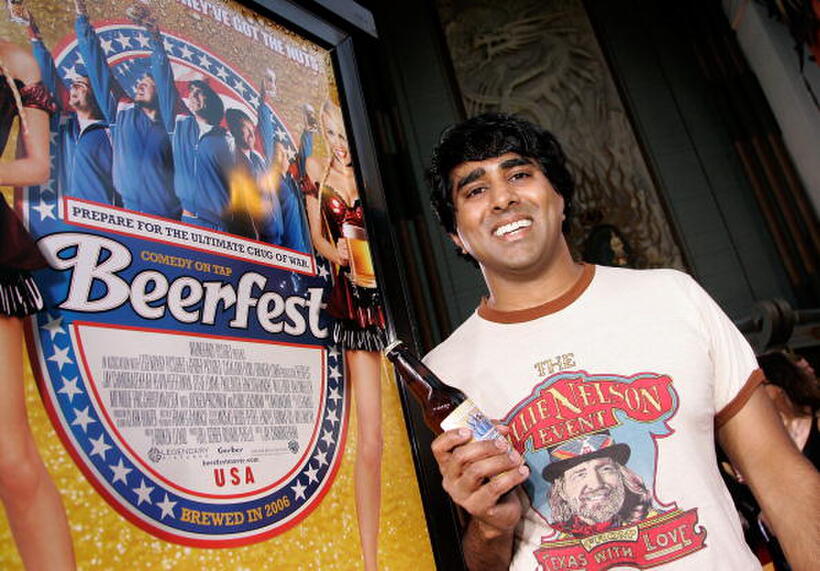 Jay Chandrasekhar at the premiere of "Beerfest."