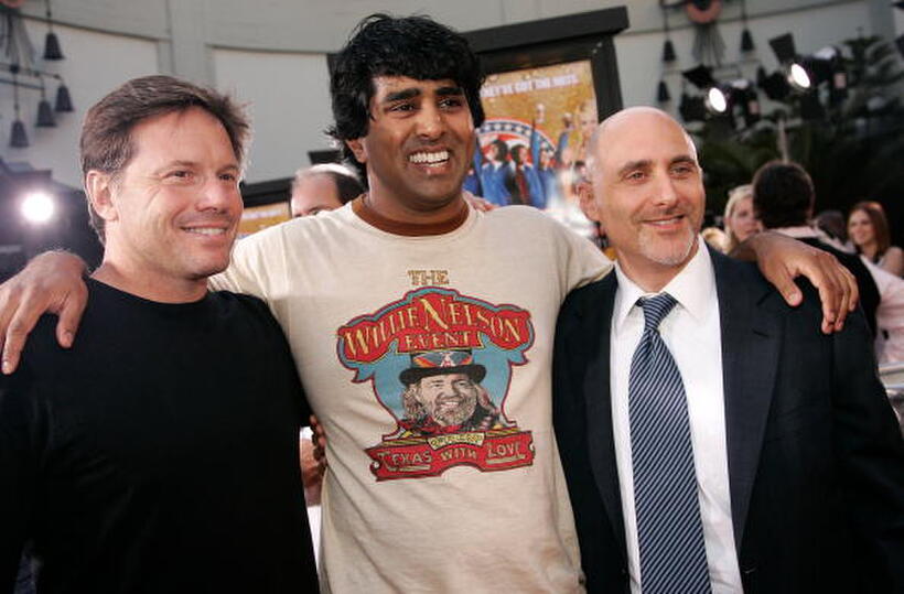 Billy Gerber, Jay Chandrasekhar and Jeff Robinov at the premiere of "Beerfest."