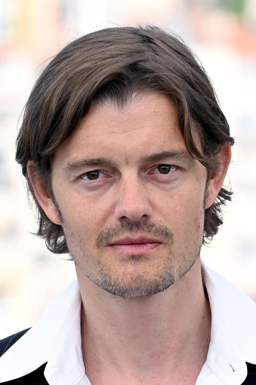Sam Riley at the "Firebrand" photocall during the 76th annual Cannes Film Festival.