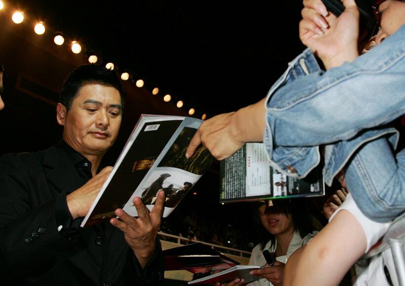 Chow Yun-Fat at the Tokyo for Asia Premiere of "Pirates Of The Caribbean: At World's End".