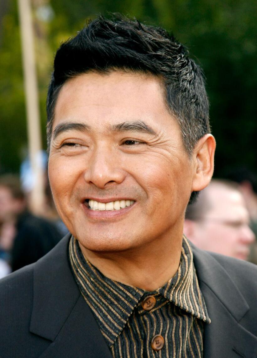 Chow Yun-Fat at the California world premiere of "Pirates Of The Caribbean: At World's End".