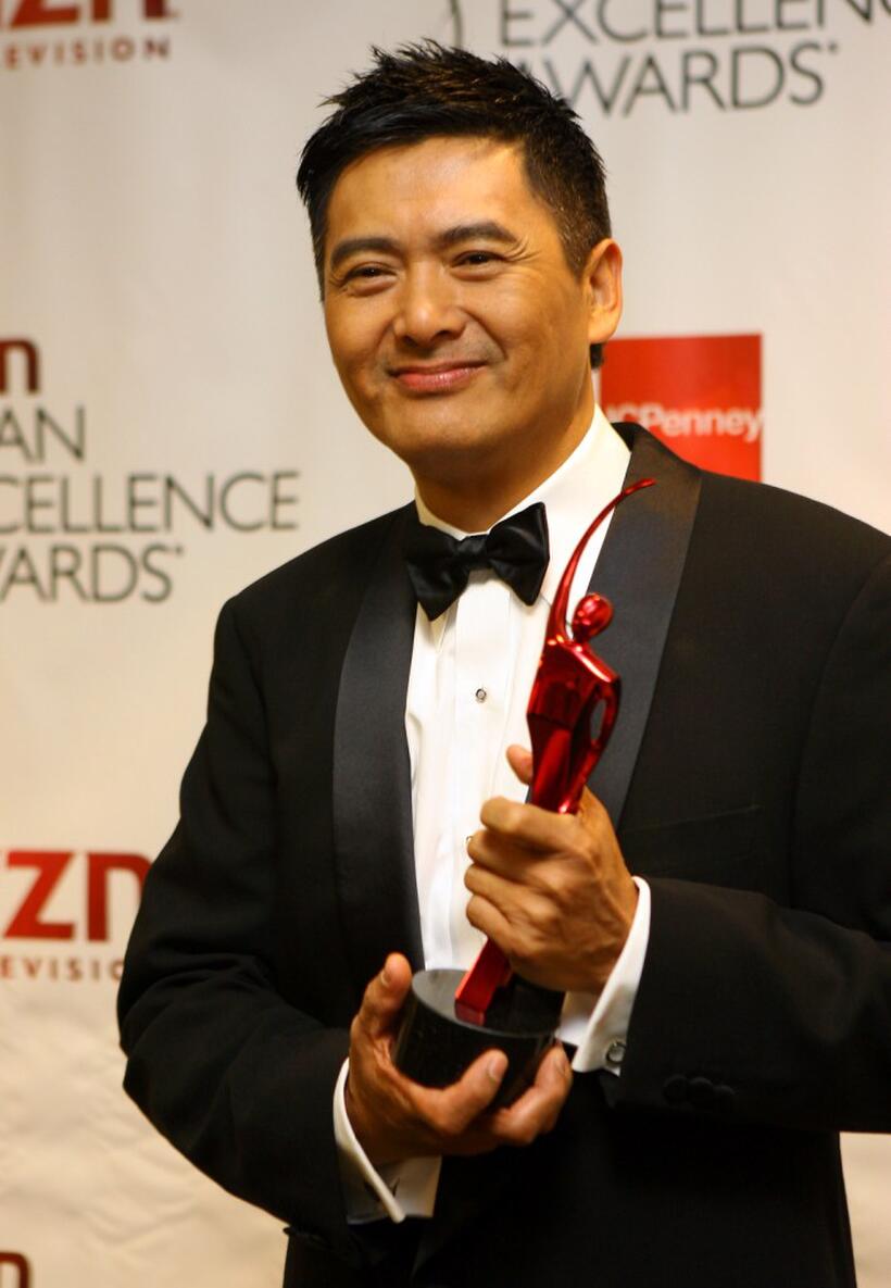 Chow Yun-Fat at the California The 2007 AZN Asian Excellence Awards.