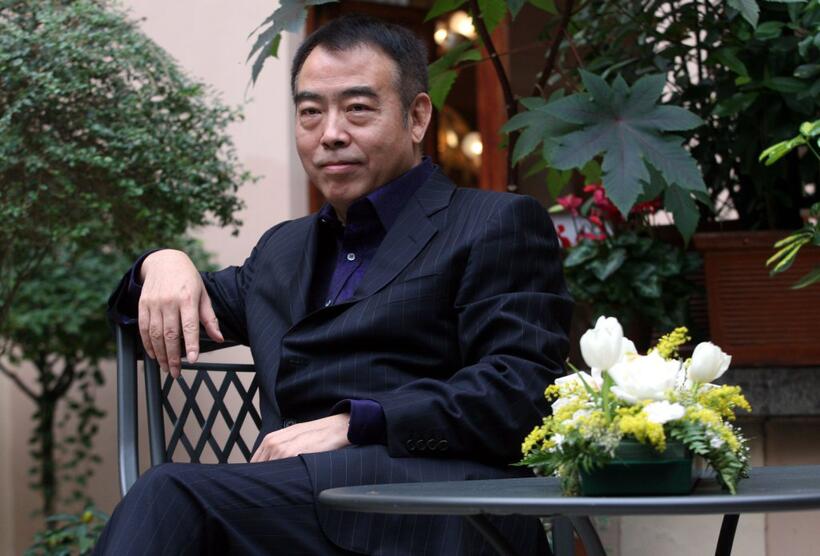 Chen Kaige at the photo session during the Asian Film Festival.