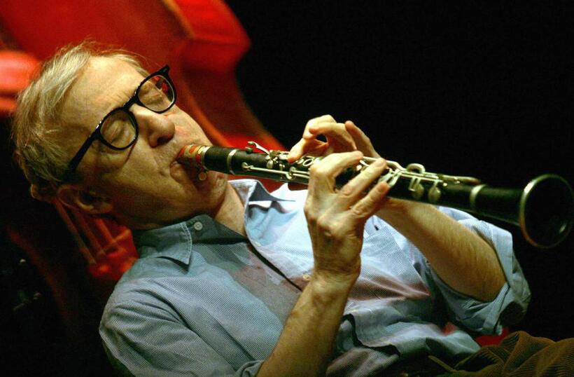 Woody Allen at the Athens Concert Hall.