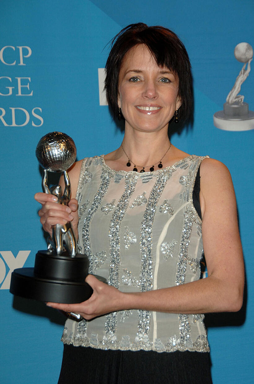 Lesley Chilcott at the 38th Annual NAACP Image Awards.