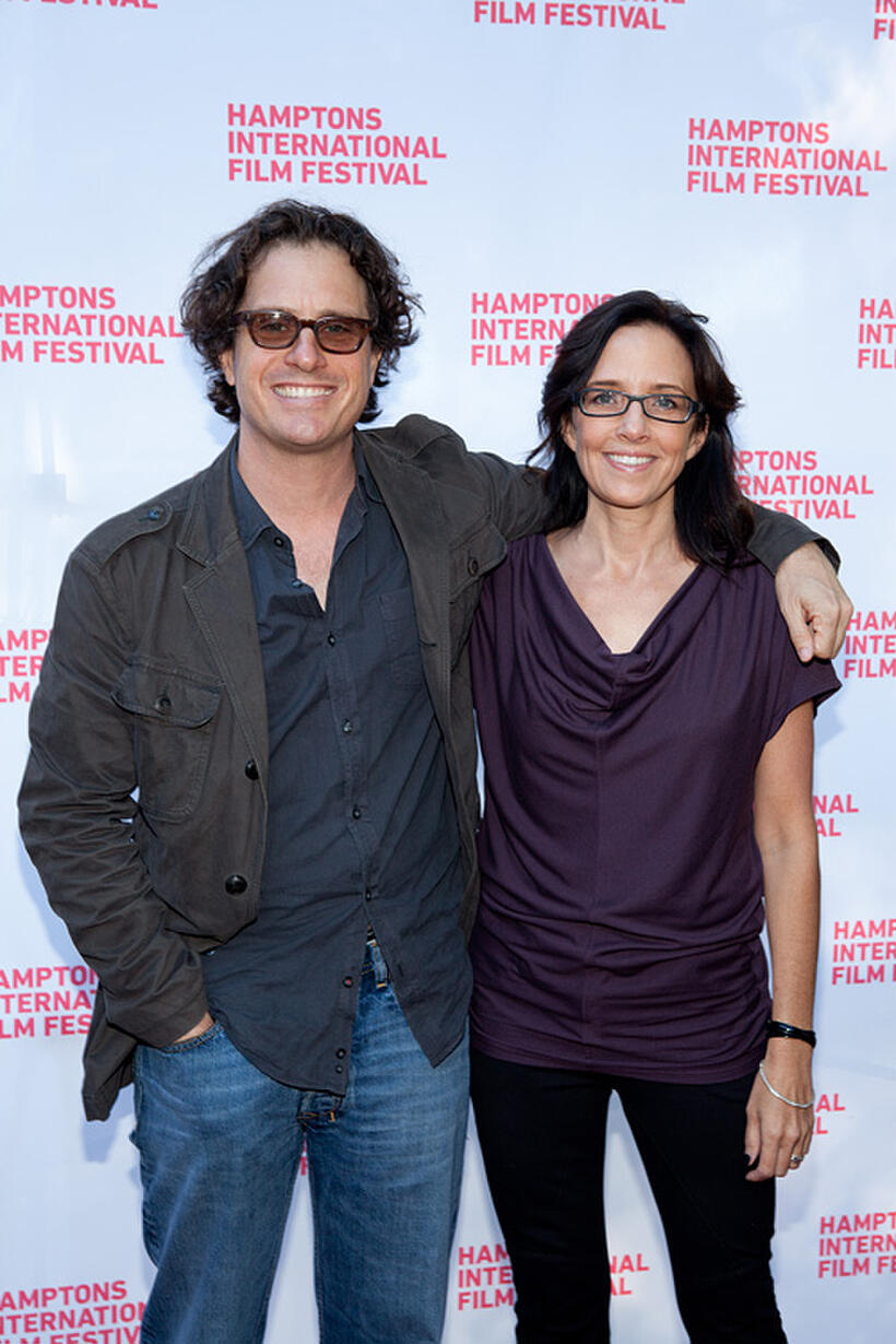 Director Davis Guggenheim and Lesley Chilcott at the premiere of "Waiting for a Superman" during the 18th Annual Hamptons International Film Festival.