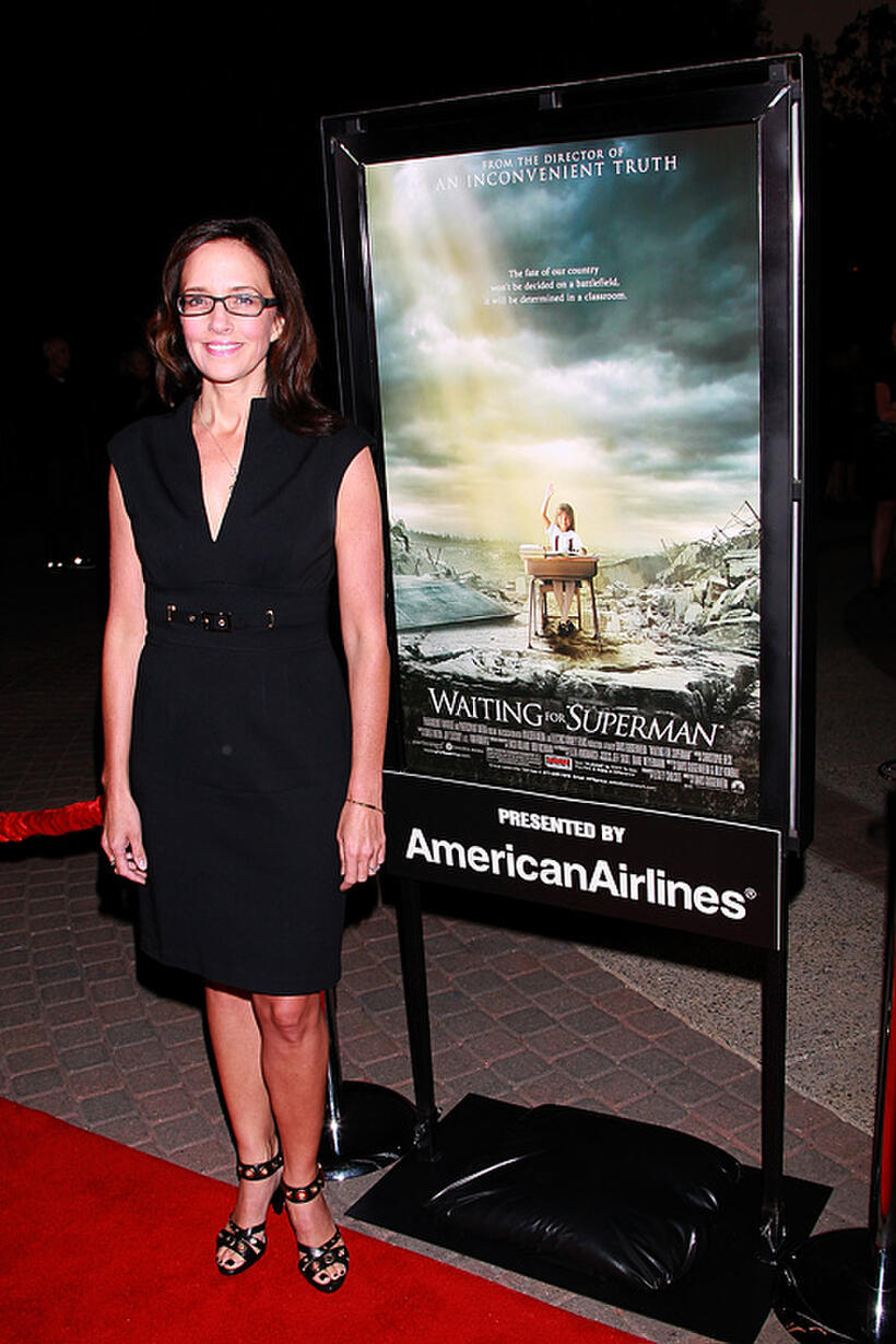 Lesley Chilcott at the premiere of "Waiting for a Superman."