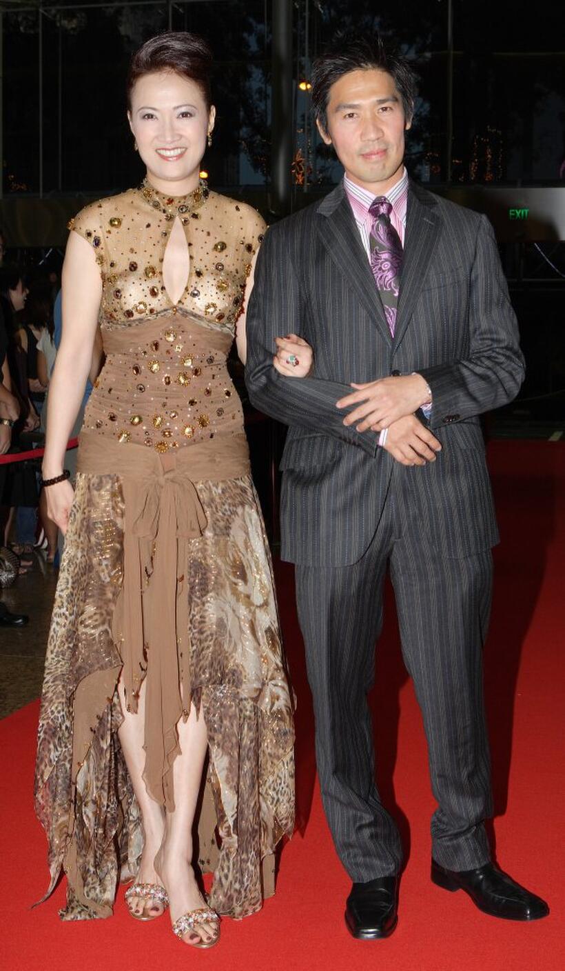 Hong Hui Fang and Edmund Chen at the Asian Television Awards Gala 2006.