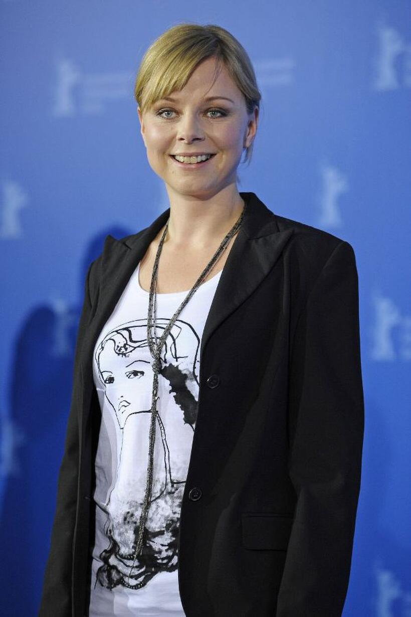 Lene Maria Christensen at the photocall of "A Family" during the 60th Berlin International Film Festival.