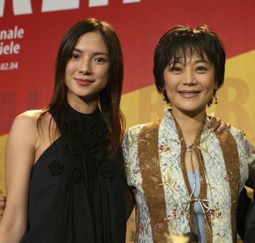 Rene Liu and Sylvia Chang at the news conference of "20:30:40" during the 54th Annual Berlinale International Film Festival.