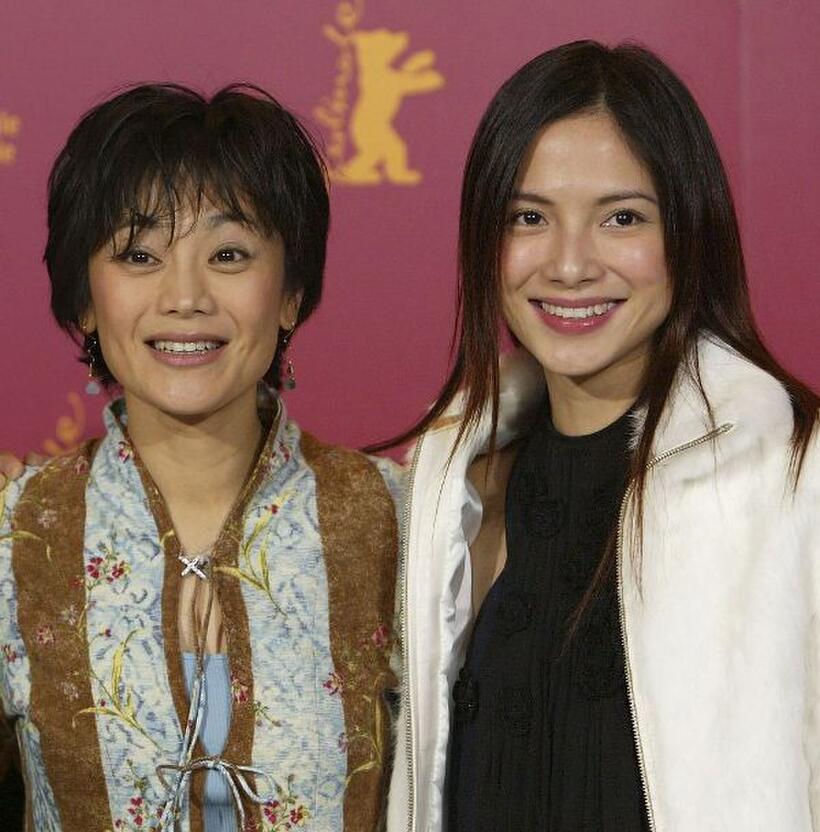 Sylvia Chang and Lee Sinje at the photocall of "20:30:40" during the 54th Annual Berlinale International Film Festival.