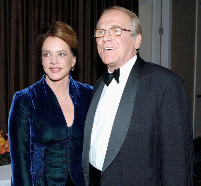Stockard Channing and actor John Spencer at the Museum of Television & Radio Annual Los Angeles Gala.